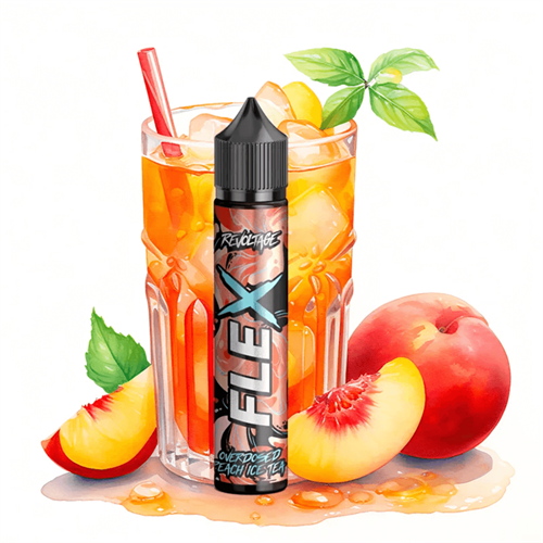 revoltage-flex-overdosed-peach-ice-tea